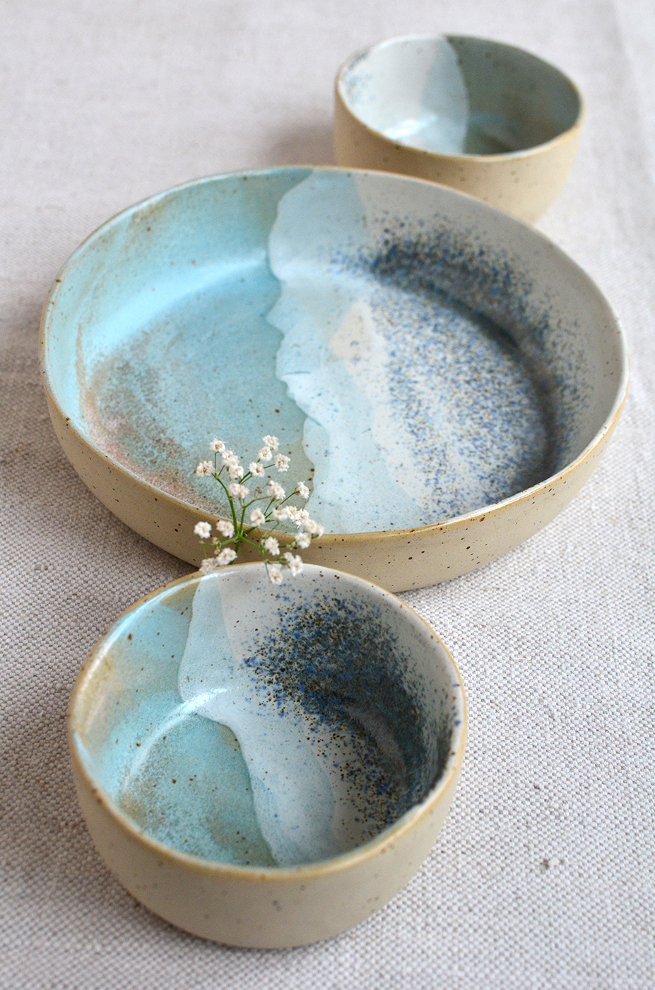 Zestaw misek "Spokojne wody" - obrazek 3