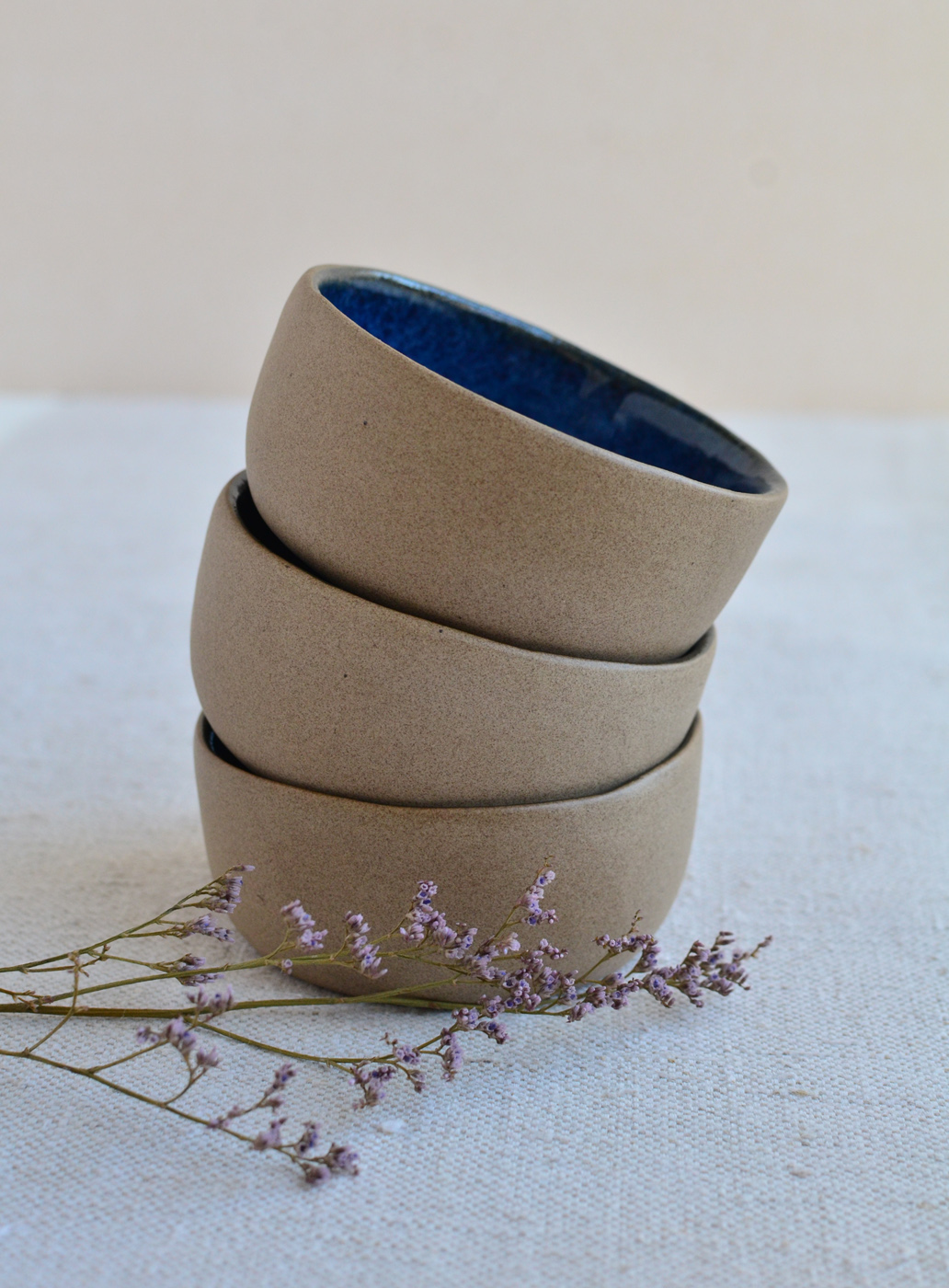 Zestaw misek "Głębokie granaty" - obrazek 4