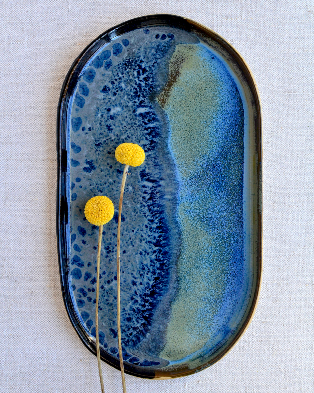 Talerz "Wielki błękit"